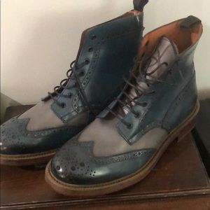 Men’s Mr B’s Navy Dress Boots